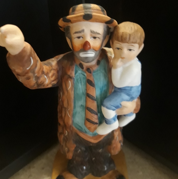 Original Emmett Kelly Clown 1989 Figurine - Picture 11 of 11